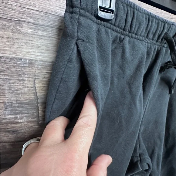 Nike Black Joggers with Tapered Fit and Drawstring Waist - Picture 3 of 7